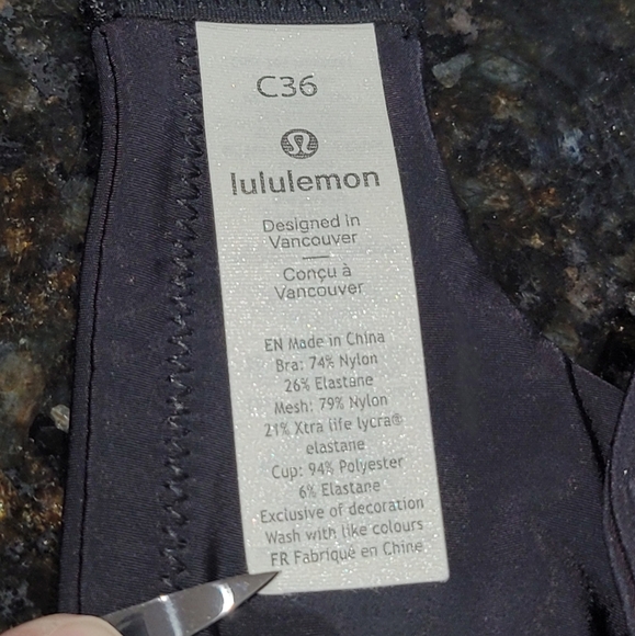 36C Lululemon Simply Sheer Bra - Picture 5 of 5